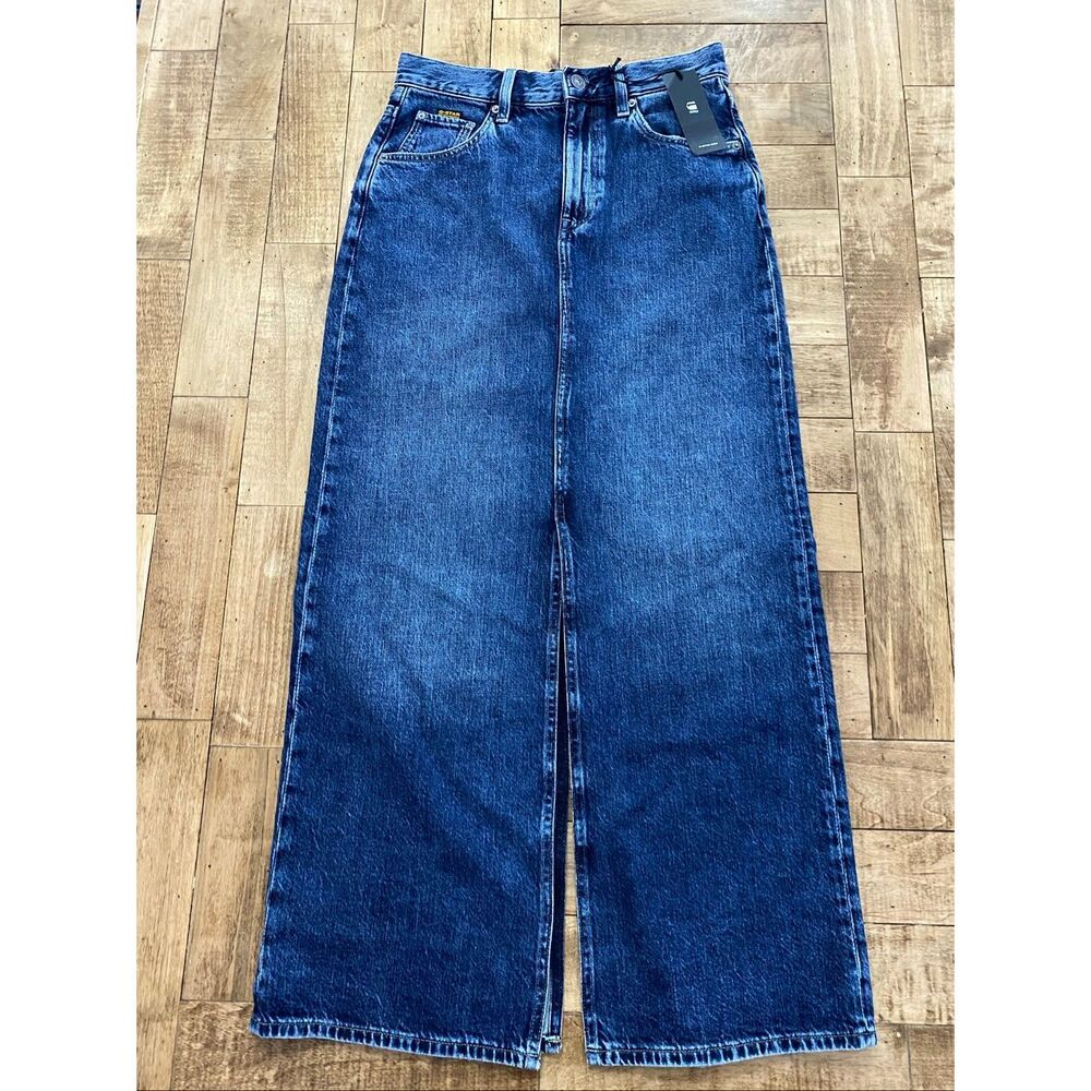 G-Star Raw Viktoria Womens Denim Jean Skirt Sz 26